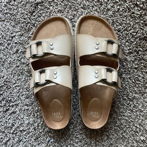 Time and Tru Platform Sandal